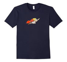 Jetpack Man Funny Superhero Cartoon Tshirt Tee for Boys