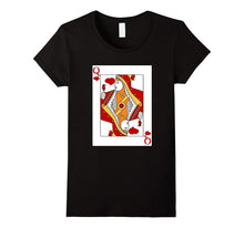 Deck of Cards Halloween Queen of Hearts Couple Costume Shirt