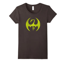 Marvel Iron Fist Distressed Dragon Logo Graphic T-Shirt