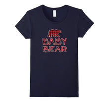 Baby Bear Red Flannel Plaid T-Shirt