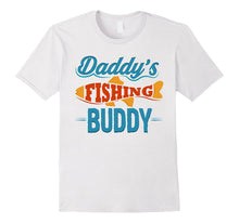 Daddy's Fishing Buddy T-Shirt for Boy or Girl on Fathers Day