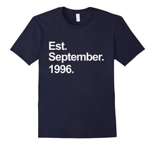 Est September 1996 Shirt Awesome 21st Birthday Gifts TShirt
