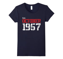 Est October 1957 Shirt 60th Birthday Gifts TShirt