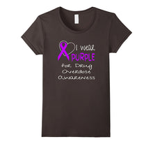 I Wear Purple for Drug Overdose Awareness Ribbon T-Shirt