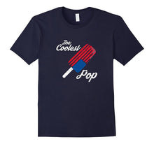 The Coolest Pop Patriotic Flag T-Shirt Funny for Dad Men
