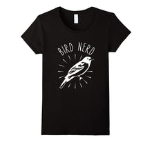 Bird Nerd T-Shirt Bird-Watching, Ornithology, Birding Geek