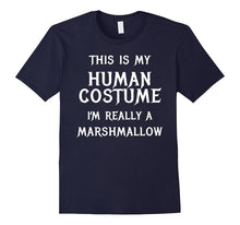 I'm Really a Marshmallow Halloween Costume Shirt Easy Funny
