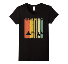 Camping Dad Shirt Retro Vintage Style Camper Gift Shirt