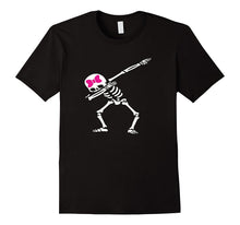 Dabbing Skeleton Girl Shirt - Halloween Dab Pose T-Shirt