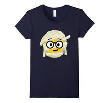 Mummy Emoji T-Shirt Nerd Geek Halloween Costume Gift