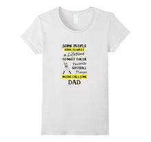 Softball Dad Favorite Softball Player Daughter T-Shirt