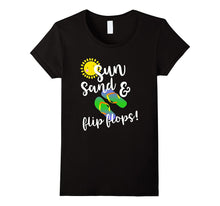 Sun Sand and Flip Flops T-Shirt Funny Beach Holiday Tee