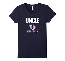 Men's Uncle Est. 2018 Tshirt - New Uncle Gift Tee Shirt