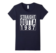 Straight Outta 1987 T-Shirt Funny 30th Birthday Gift Shirt