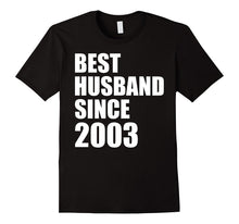 Best Husband Since 2003 T-Shirt 14 15 Years Anniversary