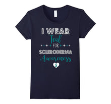 I Wear Teal for Scleroderma Awareness Support Shirt