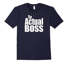 Funny Matching Coordination Family the Actual Boss Tshirts
