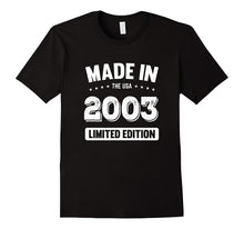 14th Birthday Gift T Shirt - Made in 2003 T-Shirt 2003 Shirt