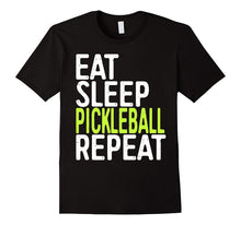 Eat Sleep Pickleball Repeat T-Shirt Funny Sport Game Gift
