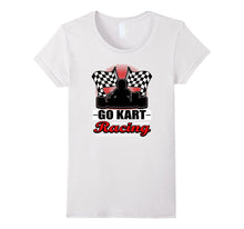 Go Kart Racing Funny Red Silhouette T-Shirt
