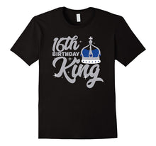 16th Birthday King T Shirt Celebration Party Sixteen