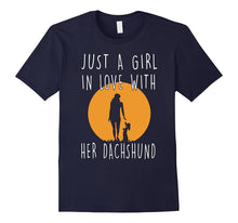 Just a Girl in Love With Her Dachshund