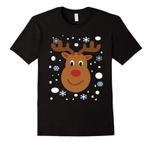 CHRISTMAS REINDEER-SNOW-SNOWFLAKES- Costume T Shirt