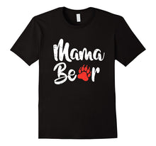 Mama Bear With Paw T-Shirt