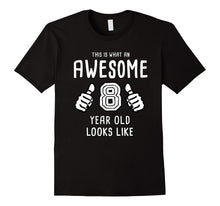 Awesome 8 Year Old Shirt - 8th Birthday Shirt 8 Year Old Tee