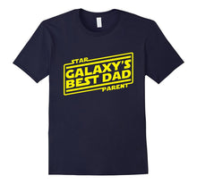 Men's Galaxy's Best Dad, Hero Dad T Shirt