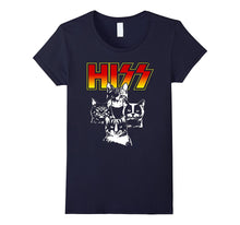 Hiss Funny Cats Kittens Rock Rockin T-Shirt Gift Tee Pun