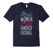 Real Woman Women Play Fantasy Football Mrs Champion T Shirt