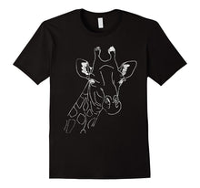 Giraffe Head Mask Giraffes Shirt Cute Zoo Lover Africa Tee