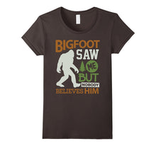 Bigfoot T-Shirt Bigfoot Saw Me but Nobody Believes Him Shirt