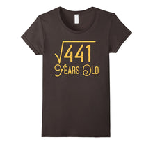 21st Birthday Gift 21 Years Old Square Root of 441 T-Shirt