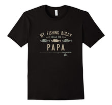 Mens My Fishing Buddies Call Me Papa Shirt, Cute Father's Day