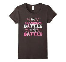 My Grandma's Battle Is My Battle - Breast Cancer Fight Tee