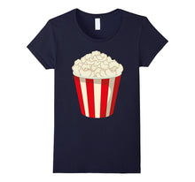 Funny Popcorn Halloween Snack T-Shirt Last Minute Costume