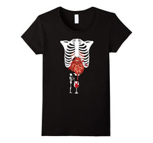 Funny Skeleton T-Shirt Scary Halloween Costumes Gift Adults