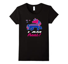 I Am Real! T-Shirt Lgbt Unicorn Bisexual Pride Gay