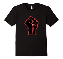 Raised Fist Love T Shirt