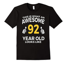 92 Year Old Birthday Gifts T Shirt for a Senior Man or Woman