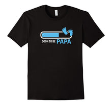 Men's  Soon to Be Papa of a Baby Boy - Baby Shower T-Shirt