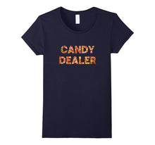 Funny Basic Halloween Candy Dealer Candy Corn Tee Shirt
