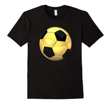 Gold Soccer Football - Sports Shirt