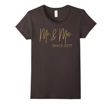 40th Wedding Anniversary Gift Ideas Couples T Shirt