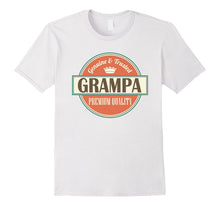 Grampa Grandfather Vintage Crown Fathers Day T-Shirt