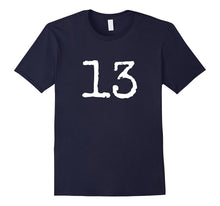 Number 13 T-Shirt for Kids & Adults
