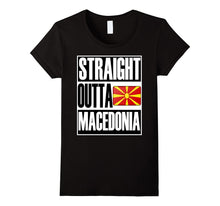 Storecastle Straight Outta Macedonia Flag Gift Pride T-Shirt