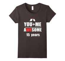 15th Wedding Anniversary T-Shirt You + ME Couple Shirt
